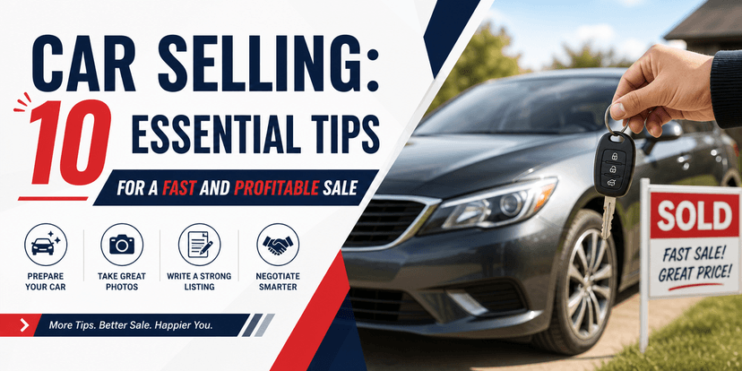 Car Selling: 10 Essential Tips for a Fast and Profitable Sale