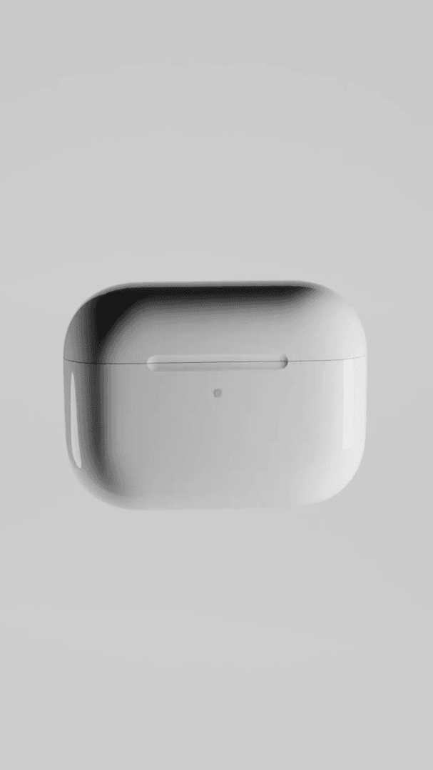 White Wireless Earbuds